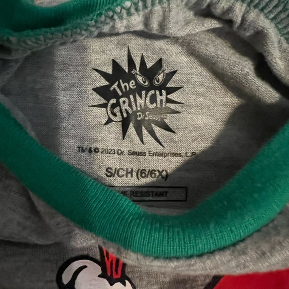 The Grinch Kid Pajamas - Picture 3 of 3